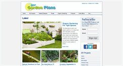 Desktop Screenshot of diygardenplans.net